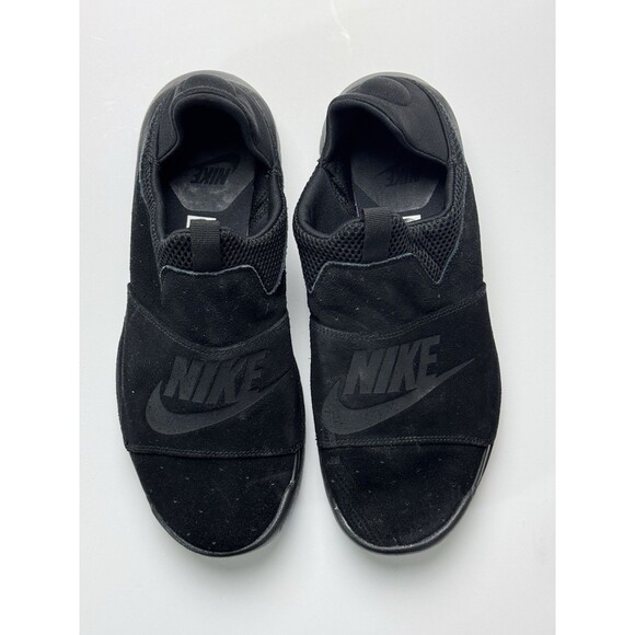 Size 9.5 - Nike Benassi SLP Triple Black - Picture 3 of 7